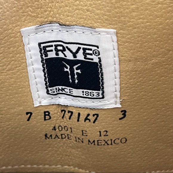 FRYE Cognac Melissa Button Boots/Booties - Picture 12 of 16